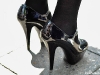Schuhwerk beim CSD 2011: Schwarze Witwe