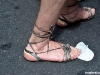 Schuhwerk beim CSD 2011: Spartanisch